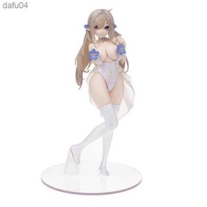 25cm bull fots Japan sora na iro anime figure pure white erof action figure sexy girl figument aldult collection model doll toy