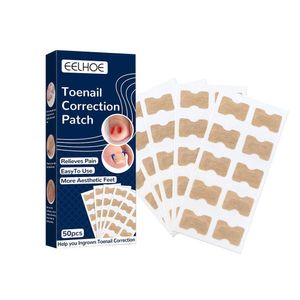 Care 50pcs/Box Nail Correction Sticker Pedicure Foot Toe Nail Ingrown Toenail Correction Tool Nail Treatment Elastic Patch Sticker