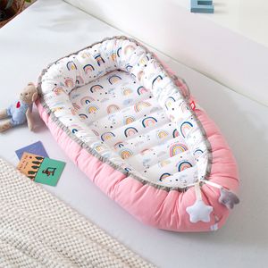 Bed Rails Portable Toddler Care Baby Nest Removable Child Playpens Mattress Washable born Nursery Travel Folding Crib 230601