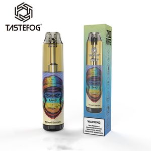 Autentyczny TasteFog Wild 7200 Puffs Djeńskie Vape POD Style E-papier