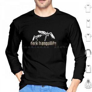 Herren Hoodies Tranquility Langarm Band Metal Logo Death Insomnium Swallow The