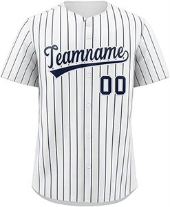 Camisa de beisebol personalizada costurada com qualquer nome, qualquer número, camisas bordadas à mão, homens e mulheres, tamanho grande, misto, enviado para todos os times, branco 0206033