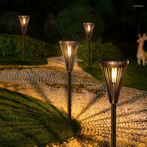 Yard Lights Outdoor Garden Decoration Solar Lawar Waterproof Landscape Ground Plug-in