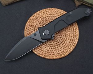 High Quality ER MF1 Survival Tactical Folding Knife N690 Black Drop Point Blade CNC 6061-T6 Handle Pocket Knives With Retail Box