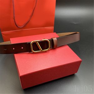 Adjustable womens designer belt for man leather belts cintura buckles letters gifts 2.5cm unisex playful originality popular v belts men plaid PJ016 F23