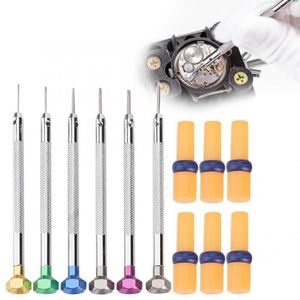 Kits de réparation de montres dissolvant de goupilles de liaison tournevis ajusteur de bande tournevis pour outil de réparation Kit d'outils d'horloger facile à utiliser