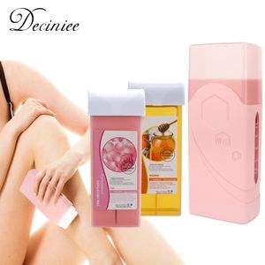 Epilator Epilator 3/4in1 RollOn Cartridge Depilatory Paraffin Wax Heater Waxing Paper Hair Removal Set Depilation Tools Suit Home Salon