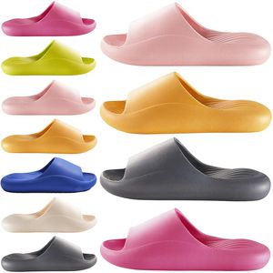 Designer sandal slipper sliders for green yellow men women sandals slide runners pantoufle mules mens womens slides slippers trainers flip flops sandles color44