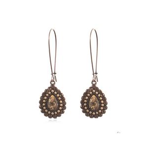 Dangle Chandelier Earring Indian Jewelry Traditional Vintage Alloy Drop Earrings For Women Fashion Accessories Geometric Gift Deliv Dhirq