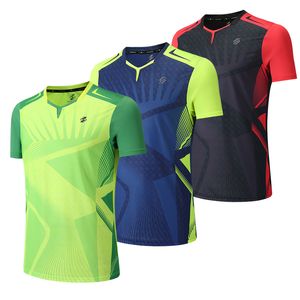 T-shirts masculinas Badminton camisa Sportswear Camisa de tênis Esportes masculinos Tênis de mesa Camisas roupas de tênis Qucik dry Running Exercício camisa de treinamento 230601