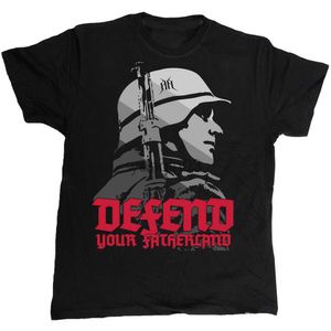 T-shirt da uomo T-shirt Wehrmacht Difendi la tua patria. Maglietta da uomo O-Collo manica corta in cotone estivo New S-3XL J230602