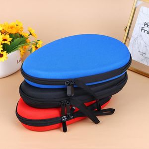 Sacos de armazenamento 1 peça Saco de raquete de tênis de mesa Capa de remo EVA portátil à prova d'água Bat Case Multi-color Ping Pong Box Acessórios