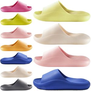 Deslizadores de chinelo de sandália de design para homens e mulheres sandálias verdes amarelos corrediças pantoufle mulas chinelos masculinos femininos chinelos treinadores chinelos sandálias cor12