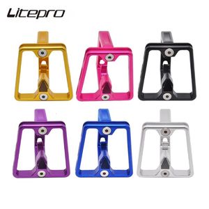 Quadros de bicicleta Liteproelite dobrável 3 furos Adaptador de montagem de nariz de porco com parafusos Suportes dianteiros para BMX 230601