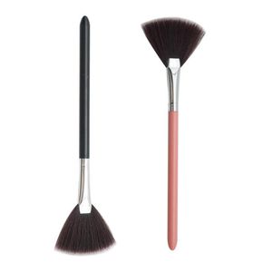 Pinsel Fabrik Outlet Faser Haar Fächerförmige Make-Up Pinsel Pulver Malerei Schönheit Make-Up Werkzeuge Großhandel Rand Pinsel