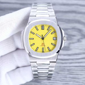 Diamond Luminous Wrist Watches Patas 40mm*8.3mm 3K 5711 Submarine Explorer Fashion Raffined Quartz High Quality Iced Out Bezel Best Gift Phippe 4p
