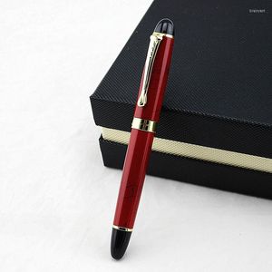 Jinhao X450 Metal Roller Ball Pen utan blyerts Box Luxury School Office Stationery Writing Söta pennor