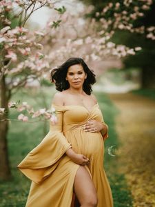 Maternity Dresses Long tail photo shoot photography props maternity clothing G220602