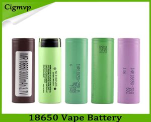 Boa qualidade HG2 30Q VTC6 3000mAh NCR 3400mah 25R 2500mAh 18650 Bateria E Cig Mod Recarregável Liion Cell Battery4439185