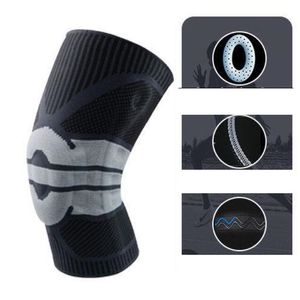 Professional Knee protective Pads for basketball soccer Running sports compression spring support Leg sleeve Anti-Crash Knee Calf safety equipment