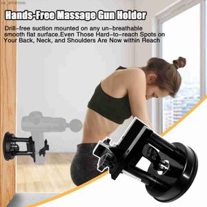 Hands Free Back Shoulder Hip Deep Tissue Massager The Grip Massage Hands-Free Use Gun and Fascial Home Gun Holder System L230523