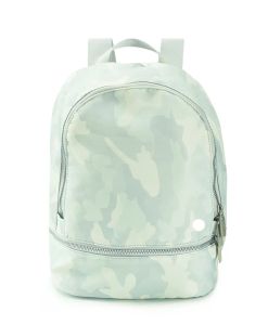 Экипировка для йоги Lu, мини-сумка для улицы, студенческий городской рюкзак для авантюристов, регулируемый вместительный ремень 11 л, женский легкий школьный рюкзак