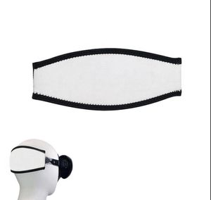 Party Favor Sublimation DIY White Blank Neoprene Diving Snorkeling Anti-rip headband