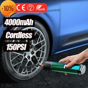 Car  2022 Car Air Compressor 150PSI Electric Wireless Portable Tire Inflator Pump for Motorcycle Bicycle Bike Boat AUTO Tyre Balls