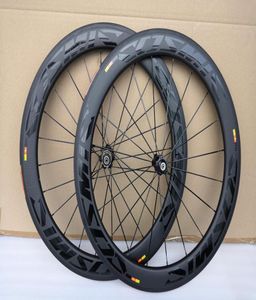 BOB Twill weave Mavic cosmic 700C 60mm depth road bike carbon wheels 25mm width clincher carbon wheelset with R13 hubs2973223