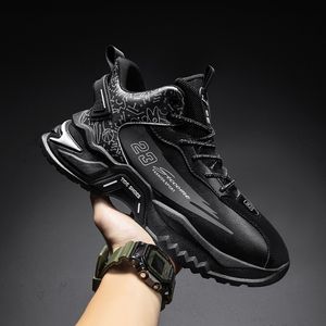 Mens Sneakers Outdoor Running Shoes Light Jogging Sports Shoes Breathable Cushioning Basketball Footwear Big Size