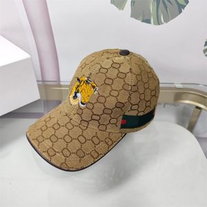 Nuovo stilista di moda berretto da baseball cappello da maschera maschera cappello da ballo da donna lettere ricamo animale ricamo estivo per leisure sport beach sun protect tirucker cappelli