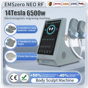EMSzero Neo 14 Tesla Body Carving Machine 6500W EMS Muscl Stimul Nova Electromagnetic Hi-emt Slmming Salon