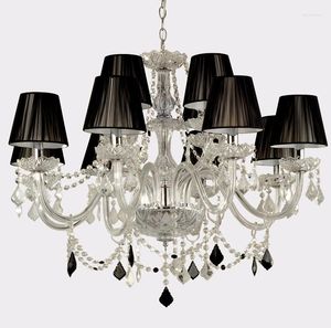 Люстры Crystal Modern Luxury Lustres люстра светодиода E14 Home Deco Lobby Retro Lighting Luster Abajur