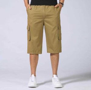 Sommar 2018 lastarbete avslappnad Bermuda shorts mode full set militär män plus storlek 5xl 6xl p230602