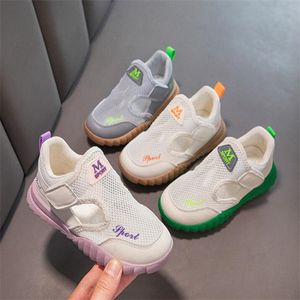 Children's Spring, Summer, and Autumn Breathable Sports Mesh Shoes New Soft Sole Comfortable Beach Shoes for Boys and Girls Trend Sandals