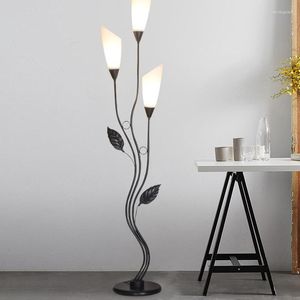 Lampy podłogowe moda fontanna nowoczesna lampa akrylowa w domu domowy salon sypialnia