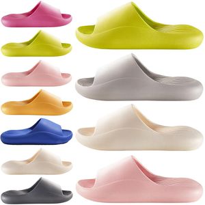 Designer sandal slipper sliders for green yellow men women sandals slide runners pantoufle mules mens womens slides slippers trainers flip flops sandles color49