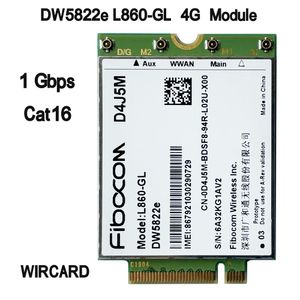 モデムWircard DW5822E L860GL D4J5M 4Gモジュール1GBPS CAT16 4GカードM.2 Dell Inspiron 7490ラップトップ用