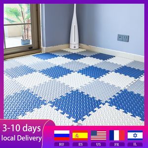 Play Mats 16/24pcs 30cm Puzzle Mat For Children Thick Baby Play Mat Kids Carpet Mats EVA Foam Rug Children Room Activities Mat For Baby 230601