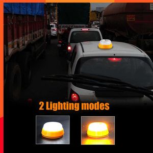 Neue Auto Lkw LED Notfall Strobe Licht Magnetische Verkehrs Sicherheit Warnung Leuchtfeuer Lampe Auto Signal Lampe Auto Warnung Licht