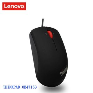 Möss Lenovo ThinkPad 0B47153 Wired Black Mouse PC/Laptop Mouse med 1000DPI USB -gränssnitt SUTRT Officiell test för Windows10/8/7