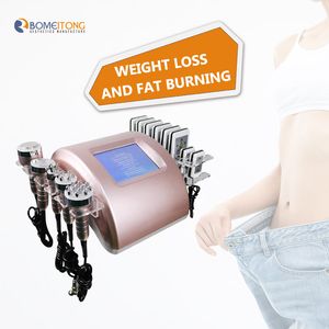 ultrasonic cavitation rf vacuum butt lifting body slimming machine pink 6 in 1 40k portable diode lipo laser fat burning sculpting radio