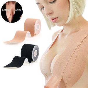 Brustpolster Boob Tape BHs für Frauen selbstklebender unsichtbarer BH Nippel Pasties Abdeckungen Lift Push Up Bralette trägerlos klebrig1 Stück 230621