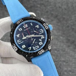 Designer Herren Watch Chronograph Quarz Bewegung Uhr für Männer Gummi -Gurt Armbanduhr Montre de Luxe 1884 männliche Uhr Sport Armbanduhrwatch