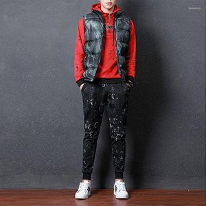 Men's Tracksuits Fashion Brand Man Tracksuit Plus Velvet Thickening High Quality Hip Hop 3 Pieces Sets Autumn Winter Large Size Men's