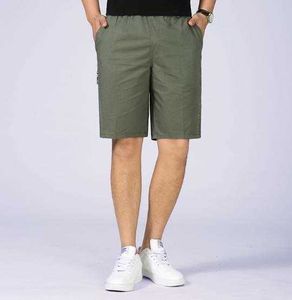 Shorts High quality cotton Men's fashion brand board Breathable men's casual shorts Plus size 5XL P230602