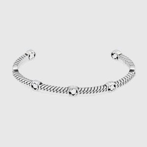 50% rabatt designer smycken armband halsband ringtillbehör skalle armband trend mångsidigt par emaljarmband för män kvinnor