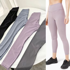 Leggings Women Designer Luxo Tracksuit de luxo alinhe a cintura alta calça de ioga