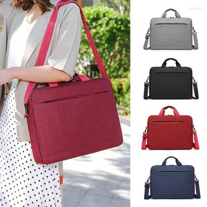 Briefcases Laptop Shoulder Bag Carrying For 15.6inch Computer Notebook Sleeve Protective Business Shockproof Handbag