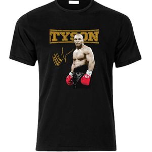 Herr t-shirts boxningsmästare Mike Tyson Boxing Fan Iron Mike Men's T-shirt Sommar bomull Kort ärm O-hals T-shirt Ny S-3XL J230602